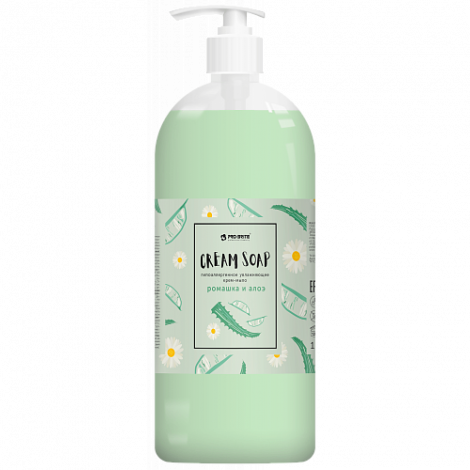 Увлажняющее крем-мыло - Pro-Brite Cream Soap Ромашка и алоэ 1л