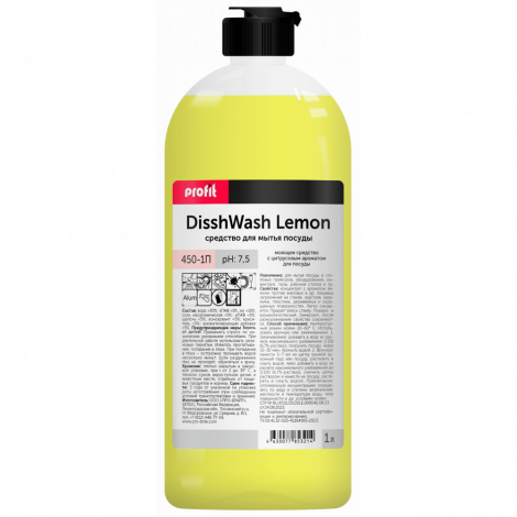 Гель для посуды - PROFIT DISHWASH LEMON 1л