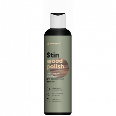 Очиститель-полироль для деревянной мебели - Pro-Brite Stin 0,2л