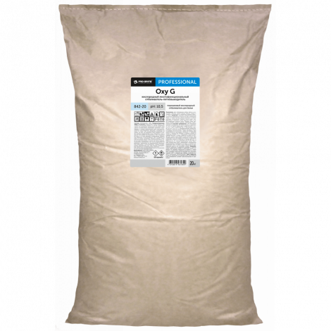 Порошковый кислородный отбеливатель для белья - Pro-Brite Zaz Proff Oxy G 20кг