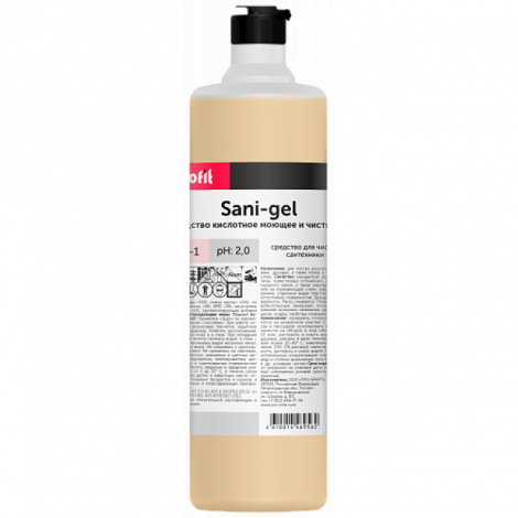 Средство для чистки сантехникиа - PROFIT SANI-GEL 1л