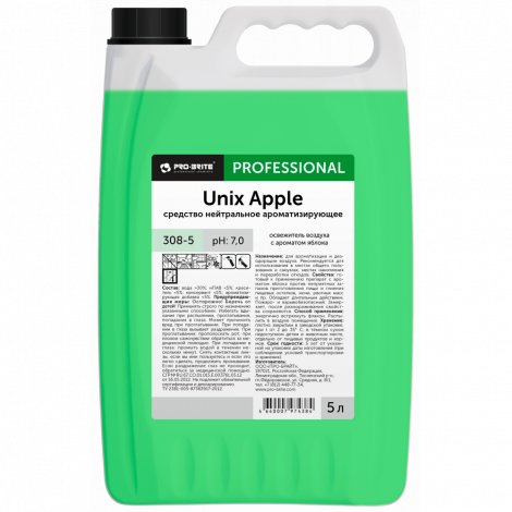 Бактерицидный освежитель воздуха с ароматом яблока - Pro-Brite Unix Apple 5л