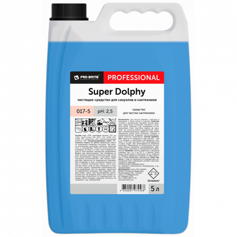 Концентрат для ежедневной чистки сантехники - Pro-Brite Super Dolphy 5л