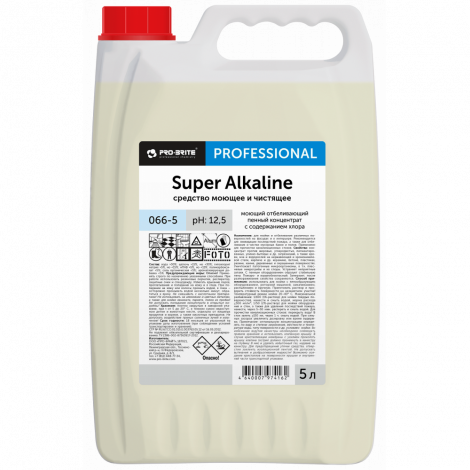 Моющее отбеливающее средство от последствий пожара - Pro-Brite Super Alkaline 5л