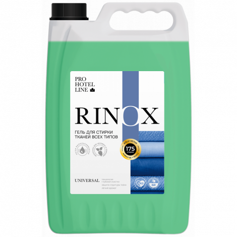 Гель для стирки тканей всех типов - Rinox Universal 5л