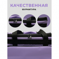 Сумка для клининга, инвентаря, косметики, универсальная, защита от влаги, фиолетовая, до 15кг, 46x30x27см