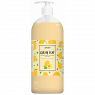 Увлажняющее крем-мыло - Pro-Brite Cream Soap «Персик и йогурт» 1 л